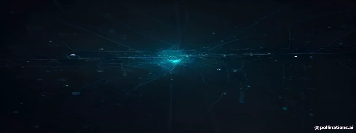 Abstract digital circuit board two